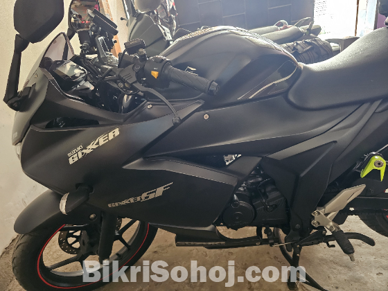 Suzuki Gixxer SF MATT BLACK 2022